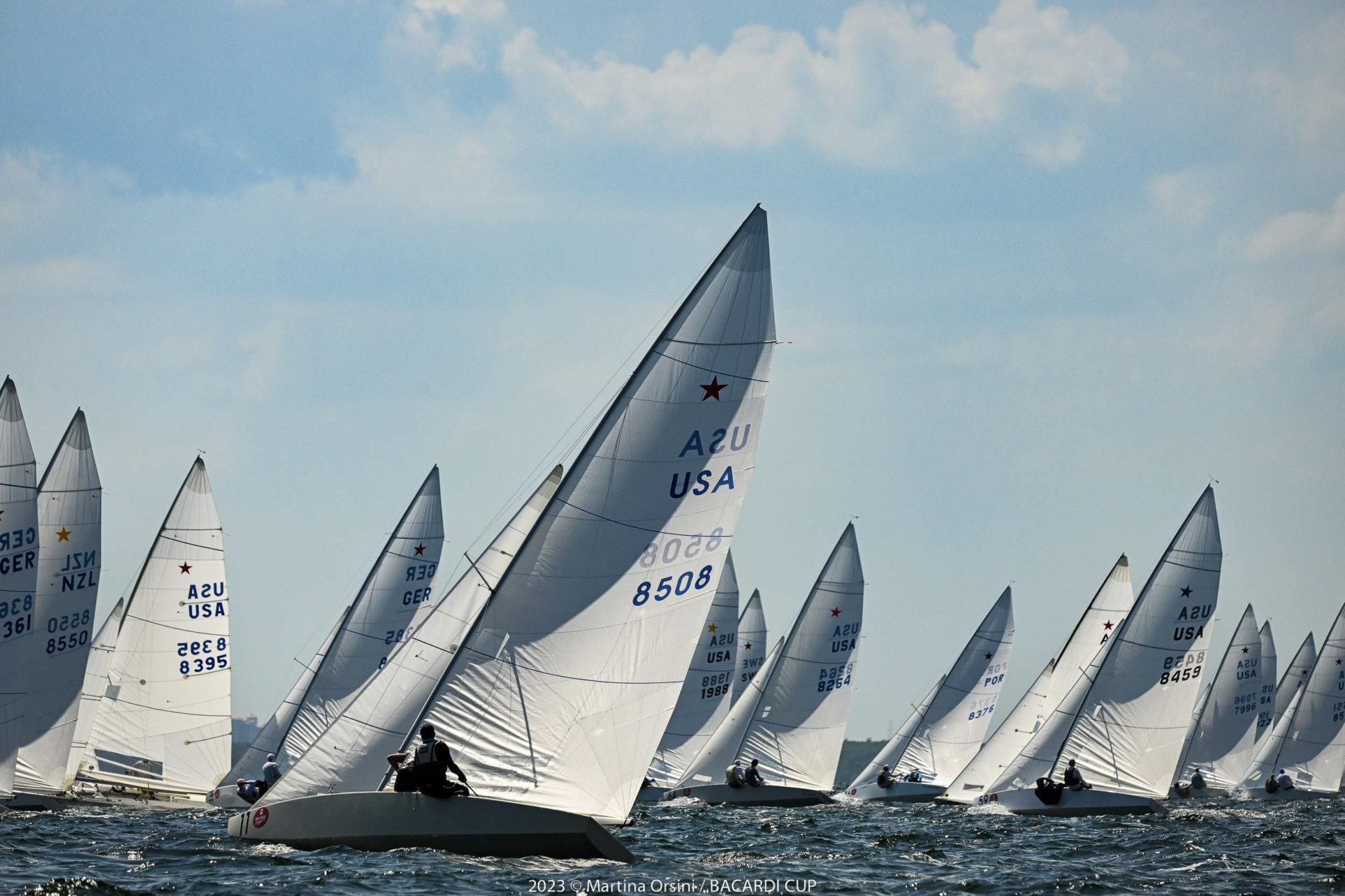 SSL SAILORS BATTLE IT OUT AS THE BACARDI CUP GETS UNDERWAY